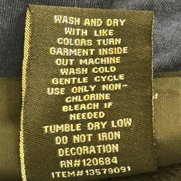 Wizarding World Harry Potter Ravenclaw Zip Front Hooded Cardigan Black S M - Picture 13 of 16